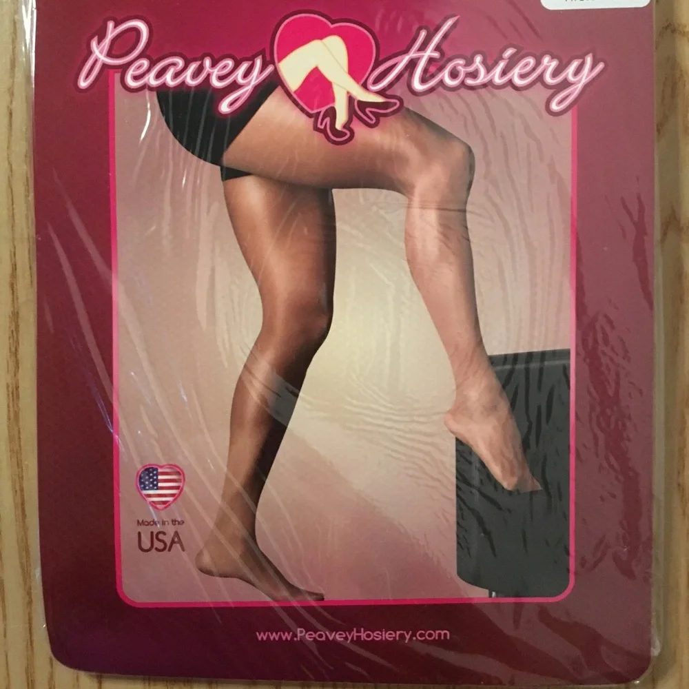 New Hooters Girl Uniform Footed Skin Tone Tights Sizes A B C D & Q